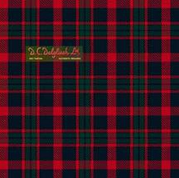 American Confederate Military Modern Double Width 11oz Lightweight Tartan Wool Fabric