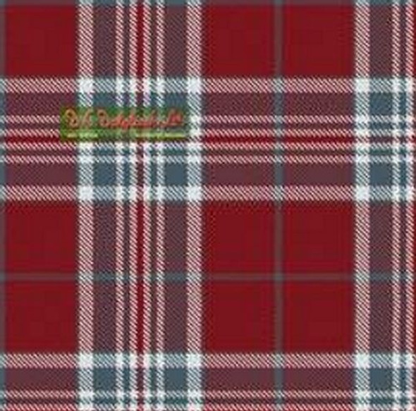 American District Reproduction Single Width 4oz Tartan Pure Silk Fabric