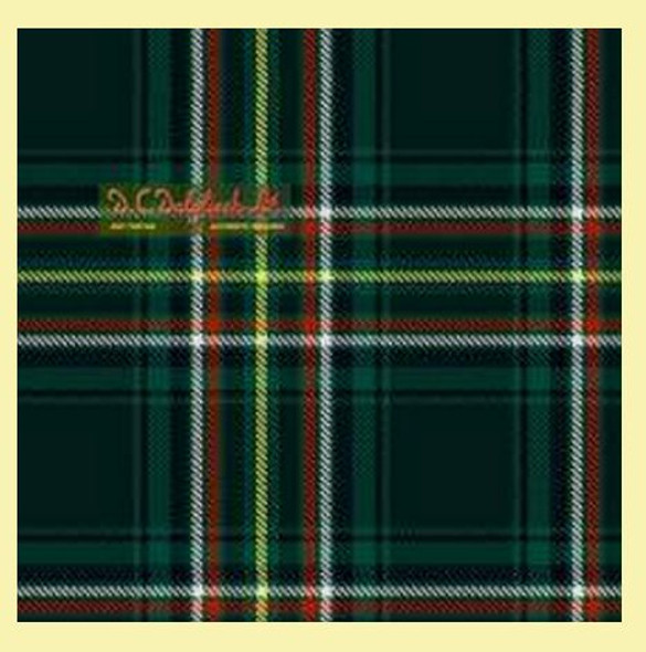 American Irish Modern Single Width 4oz Tartan Pure Silk Fabric