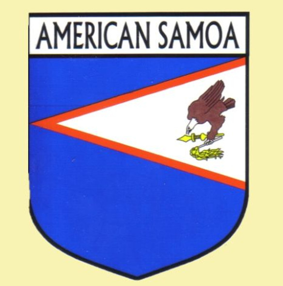 American Samoa Flag Country Flag American Samoa Decal Sticker