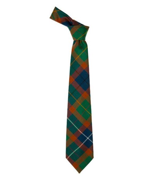 Amnesty International Tartan Lightweight Wool Straight Boys Neck Tie