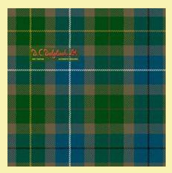 Amnesty International  Ancient Single Width 4oz Tartan Pure Silk Fabric