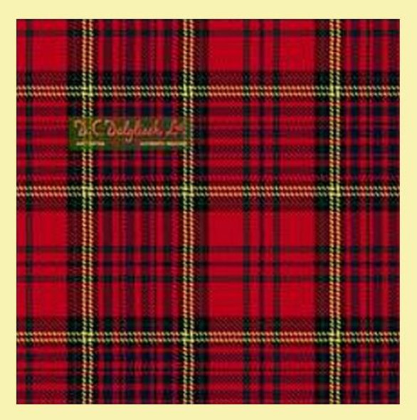 Anderson Of Kinneddar Red Modern Single Width 4oz Tartan Pure Silk Fabric