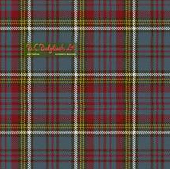 Anderson Red Reproduction Double Width 11oz Lightweight Tartan Wool Fabric