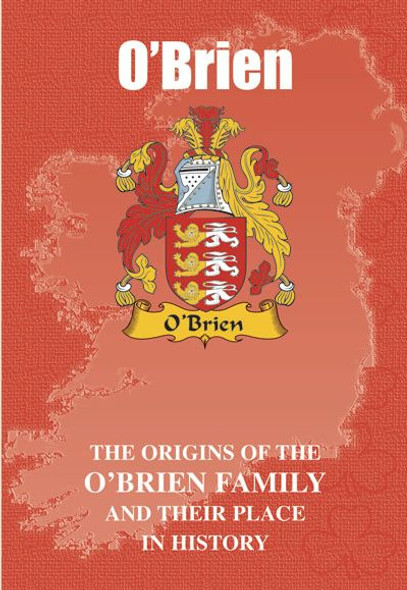 O'Brien Coat Of Arms History Irish Family Name Origins Mini Book