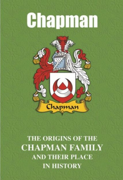 Chapman Coat Of Arms History English Family Name Origins Mini Book