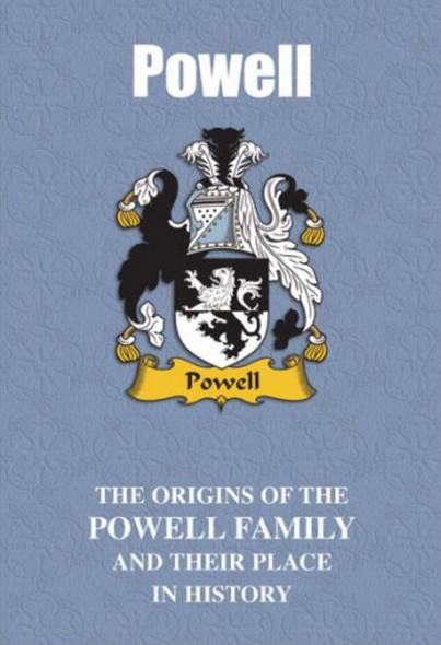 Powell Coat Of Arms History English Family Name Origins Mini Book