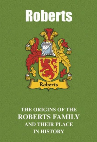 Roberts Coat Of Arms History English Family Name Origins Mini Book