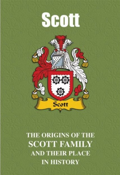 Scott Coat Of Arms History English Family Name Origins Mini Book