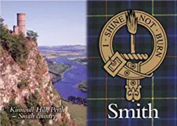 Smith Clan Badge Scottish Family Name Fridge Magnets Set of 4