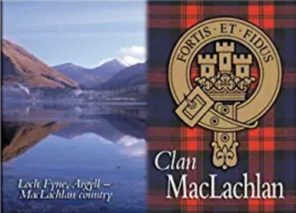 MacLachlan Clan Badge Scottish Family Name Fridge Magnets Set of 2