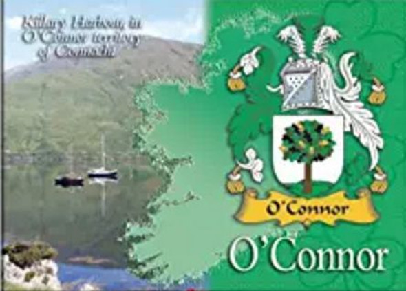 O'Connor Coat of Arms Irish Family Name Fridge Magnets Set of 2