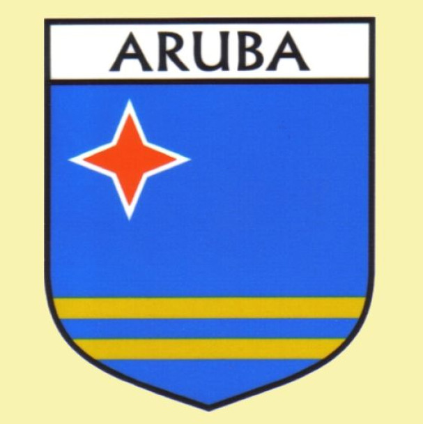 Aruba Flag Country Flag Aruba Decal Sticker Aruba Flag Country Flag Aruba Decal Sticker