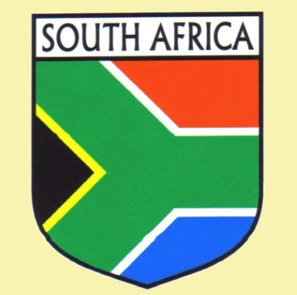 South Africa Flag Country Flag South Africa Decals Stickers Set of 3