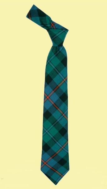 Campbell Of Cawdor Ancient Clan Tartan Lightweight Wool Straight Mens Neck Tie