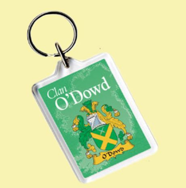O'Dowd Coat of Arms Irish Family Name Acryllic Key Ring Set of 3 O'Dowd Coat of Arms Irish Family Name Acryllic Key Ring Set of 3