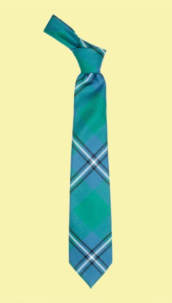 Irvine Ancient Clan Tartan Lightweight Wool Straight Mens Neck Tie