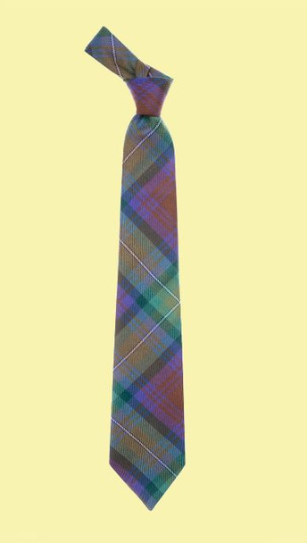 Isle Of Skye Tartan Lightweight Wool Straight Mens Neck Tie