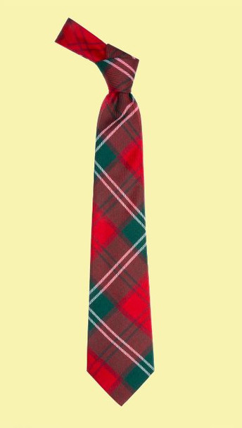 Lennox Modern Clan Tartan Lightweight Wool Straight Mens Neck Tie