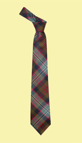 Lochaber Weathered Tartan Lightweight Wool Straight Mens Neck Tie