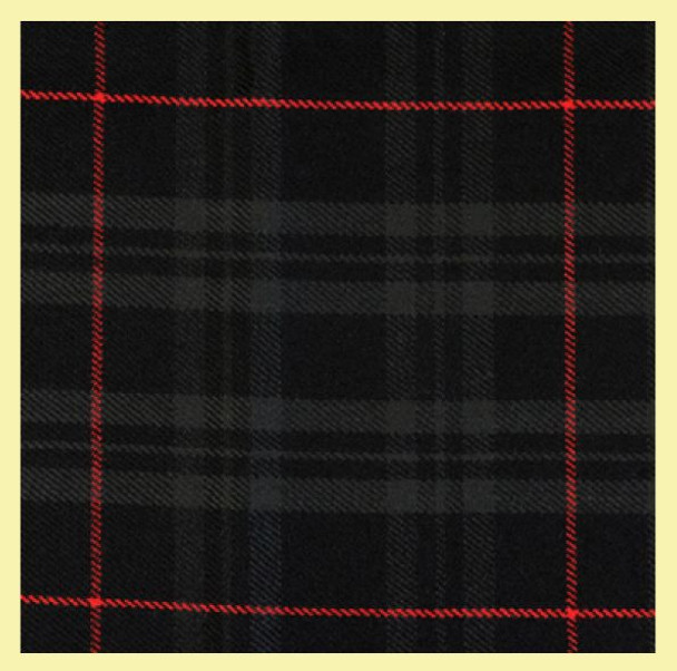 Glyndwr Red National Welsh Mediumweight 13oz Tartan Wool Fabric x 1 metre