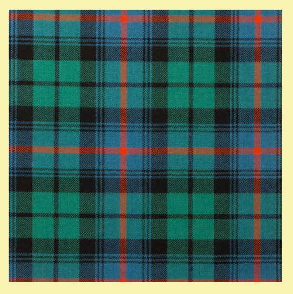 Urquhart Broad Red Ancient Tartan 10oz Reiver Wool Fabric Lightweight Casual Mens Kilt