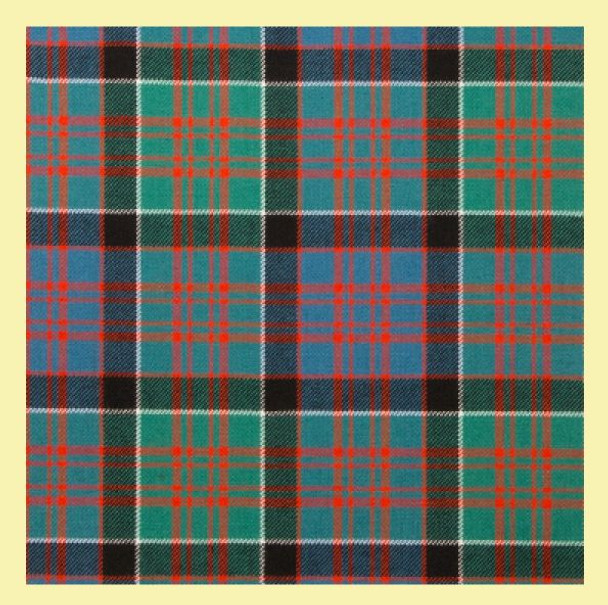 MacDonald Of Clanranald Ancient Tartan 10oz Reiver Wool Fabric Lightweight Casual Mens Kilt