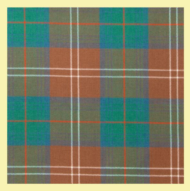Chisholm Hunting Ancient Tartan 10oz Reiver Wool Fabric Lightweight Casual Mens Kilt