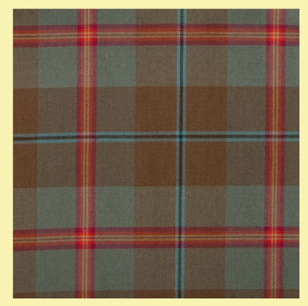 Young Weathered Tartan 13oz Braeriach Wool Fabric Mediumweight Formal Mens Kilt