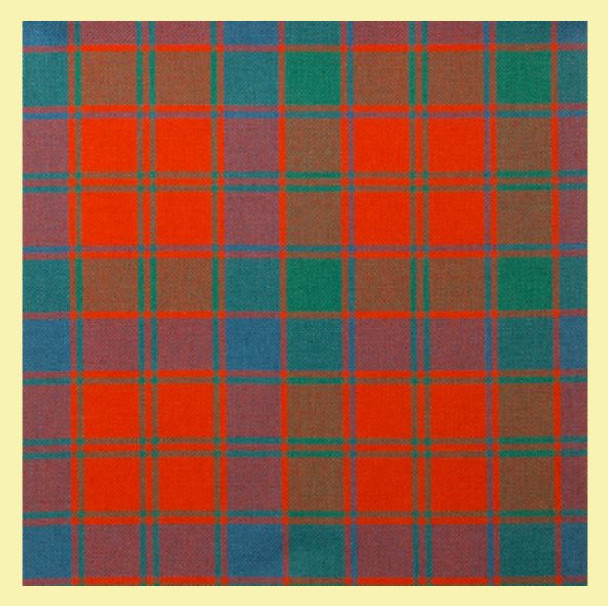 Robertson Red Ancient Tartan 13oz Braeriach Wool Mediumweight Formal Mens Kilt