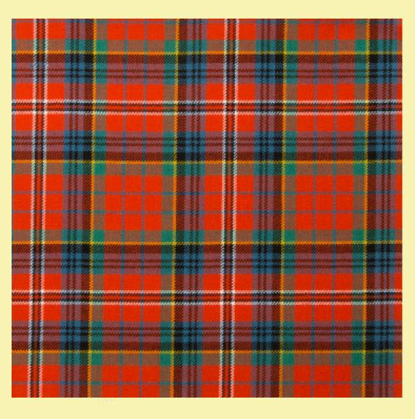 MacPherson Red Ancient Tartan 13oz Braeriach Wool Mediumweight Formal Mens Kilt