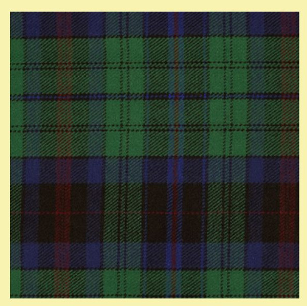 Phillips Welsh Tartan 13oz Wool Fabric Medium Weight Ladies Mini Skirt