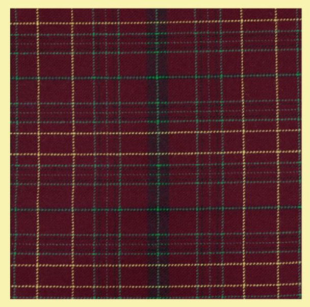 Williams Welsh Tartan Worsted Wool Unisex Fringed Scarf