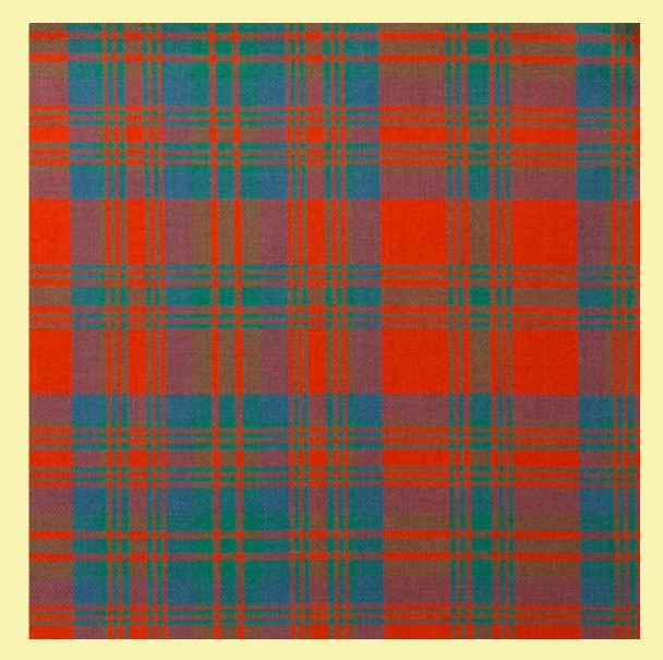 Matheson Red Ancient Tartan Lightweight Wool Mens Vest Waistcoat