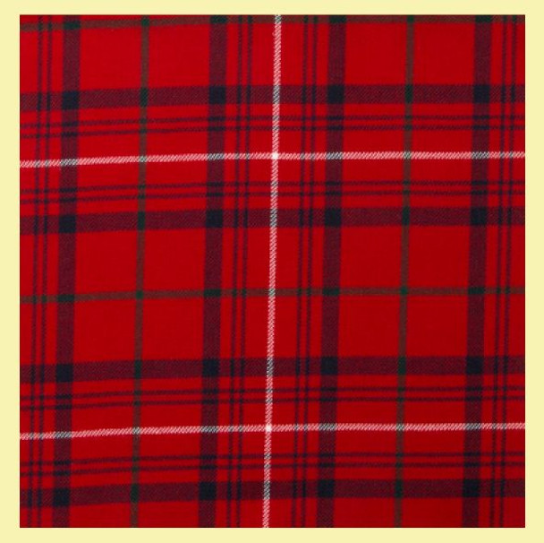 Rose Red Modern Tartan Lightweight Wool Mens Vest Waistcoat