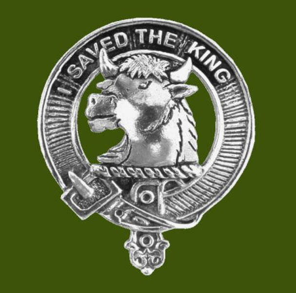 Turnbull Clan Cap Crest Stylish Pewter Clan Turnbull Badge