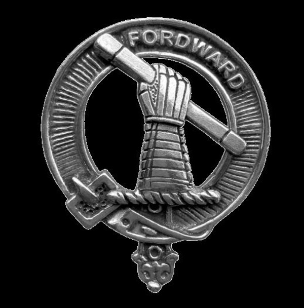 Balfour Clan Cap Crest Sterling Silver Clan Balfour Badge