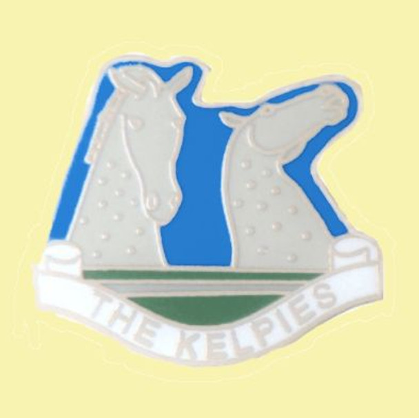The Kelpies Horse Head Sculpture Enamel Badge Lapel Pin Set x 3 The Kelpies Horse Head Sculpture Enamel Badge Lapel Pin Set x 3