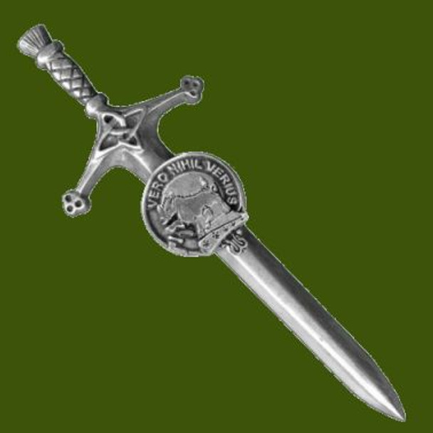 Weir Clan Badge Stylish Pewter Clan Crest Large Kilt Pin