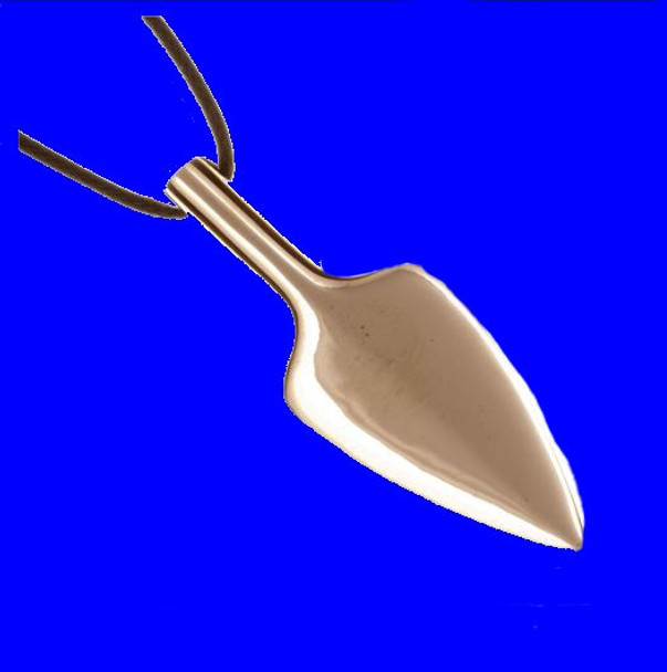 Agincourt Arrowhead Smooth Wax Cord Thong Large Bronze Pendant Agincourt Arrowhead Smooth Wax Cord Thong Large Bronze Pendant