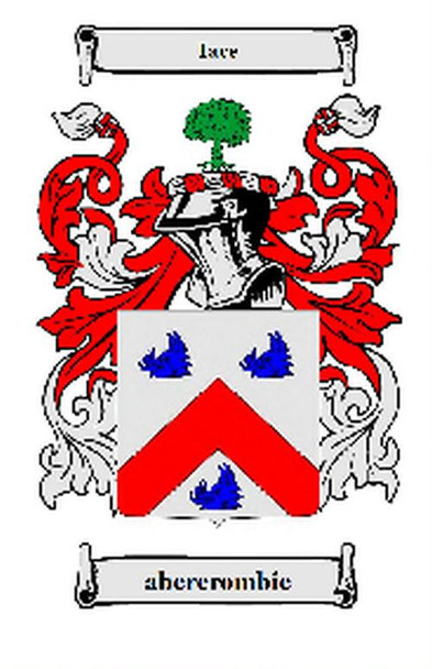 Abercrombie Coat of Arms Surname Large Print Abercrombie Family Crest