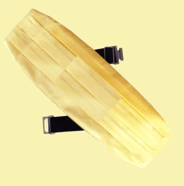 Light Gold Formal Groomsmen Groom Wedding Mens Cummerbund