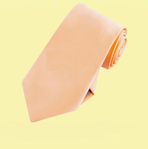 Apricot Peach Formal Boys Ages 7-13 Wedding Straight Boys Neck Tie Apricot Peach Formal Boys Ages 7-13 Wedding Straight Boys Neck Tie