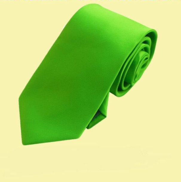 Apple Green Formal Boys Ages 7-13 Wedding Straight Boys Neck Tie