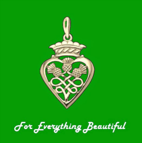 Three Thistles Design Luckebooth Tiny 14K Yellow Gold Charm