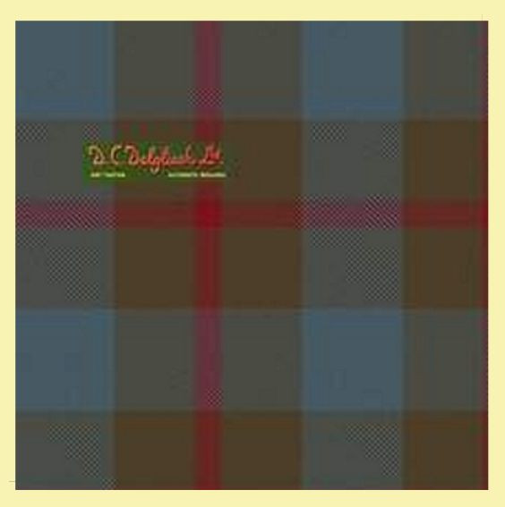 Agnew Reproduction Double Width 16oz Heavyweight Tartan Wool Fabric