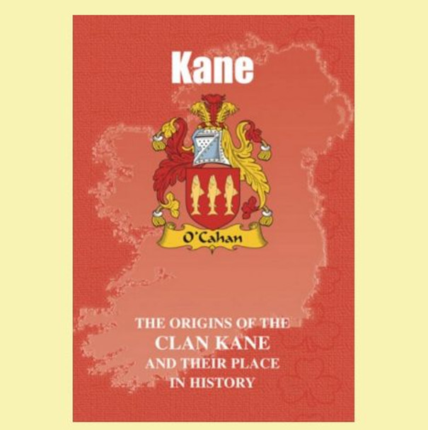 Kane Coat Of Arms History Irish Family Name Origins Mini Book Kane Coat Of Arms History Irish Family Name Origins Mini Book