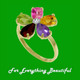 Ladies Multi Gemstone Rings
