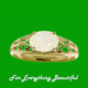Ladies Opal Rings
