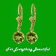Green Peridot Earrings
